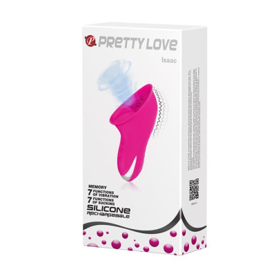 Dvigubas vibratorius Pretty Love Isaac – 7 režimai, USB įkrova
