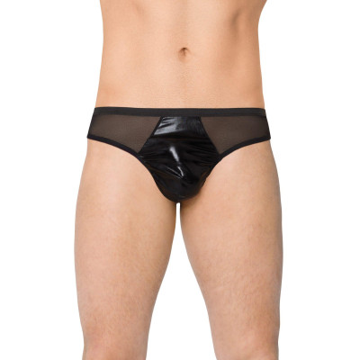 String kelnaitės vyriškos atviros 4517 – juodos M/L