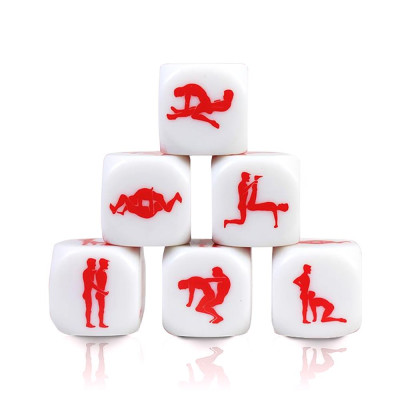 Erotiniai kauliukai „Kamasutra“ 25 mm (gay) – Erotiniai Žaidimai