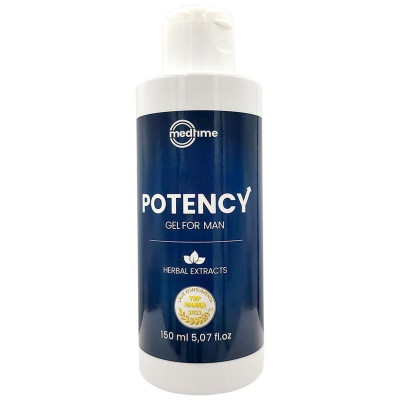 Potencijos gelis vyrams 150 ml — MedTime | Stipresnė erekcija
