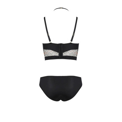 Lagerta komplektas (juodas) XXL/XXXL — Apatinis trikotažas