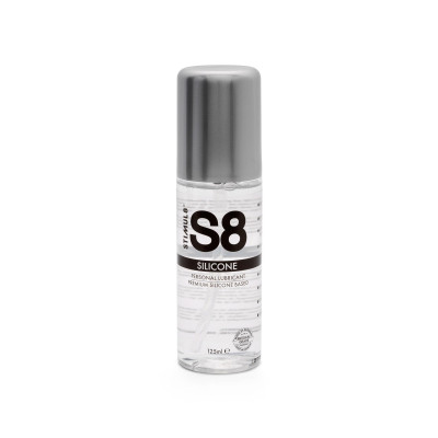 Silikoninis lubrikantas S8 Premium Originalus 125 ml — ilgai slystantis