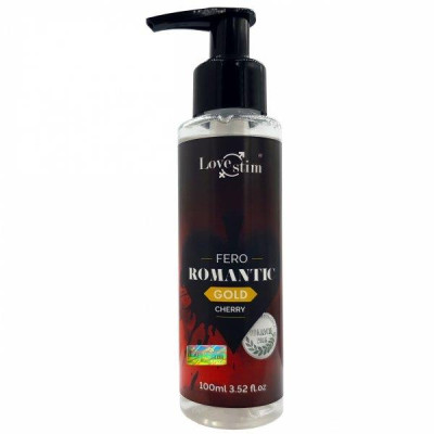 Masažo aliejus Fero Romantic vyšnių aromatu 100 ml – erotinis masažas