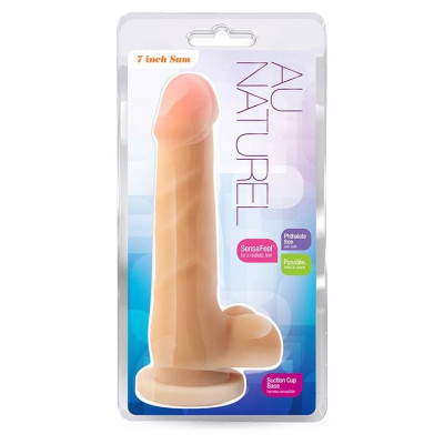 CyberSkin dildo "Au Naturel" 7 col. – realistiškas kūno spalvos