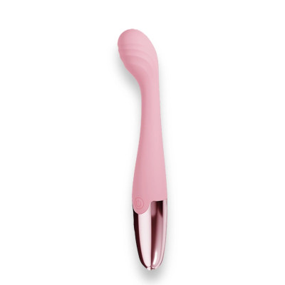 G taško vibratorius "Princesė" – silikoninis, USB, 18 cm