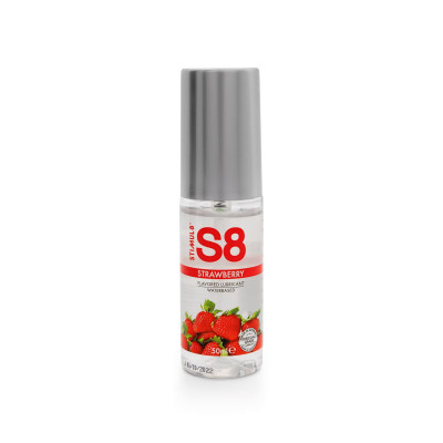 S8 vandens skonio lubrikantas 50 ml – braškinis