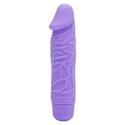 Klasikinis mini silikoninis vibratorius, violetinis — 7 režimai