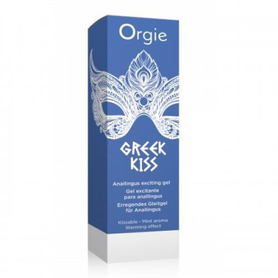 Analinis lubrikantas-gelis „Graikiškas bučinys“ 50 ml – šildantis mėtos aromatas