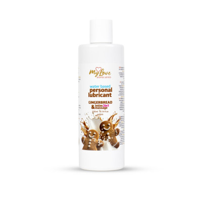 Lubrikantas ir masažo aliejus 2in1 „Meduolis“ 300 ml
