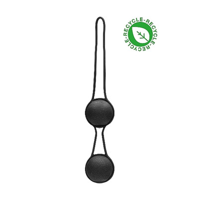 Geišos rutuliukai (biologiškai suyrantys, juodi) – 3,6 cm