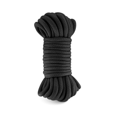 Bondage virvė 10 m juoda (Shibari, medvilnė) — Suvaržymo priemonės