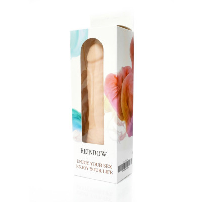 CyberSkin vibratorius Rainbow – realistiškas, stiprios vibracijos