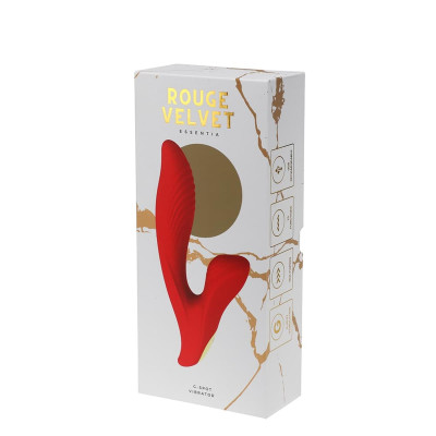 G taško vibratorius Rouge Aksominis – 10 rež., USB, IPX6