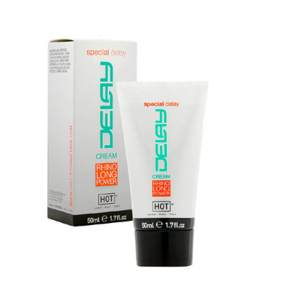 Delay kremas 50 ml — orgazmo atidėjimui ir stipresnei erekcijai