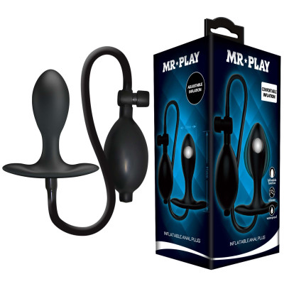 Pripučiamas analinis kaištis Mr. Play – P taško stimuliacija ir vožtuvas