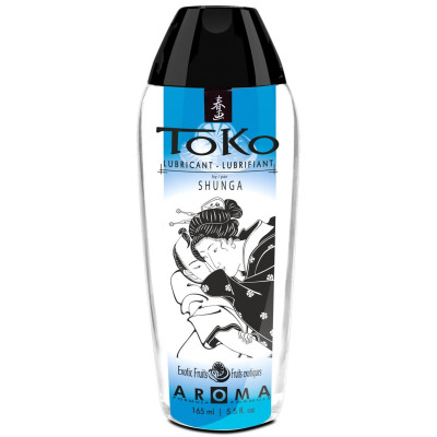 Lubrikantas su skoniu Toko Aroma — Egzotiniai vaisiai (165 ml)