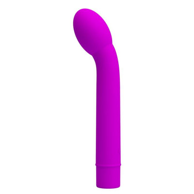 G taško vibratorius Loganas – 10 funkcijų, silikoninis (violetinė)