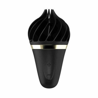 Klitorinis stimuliatorius "Saldus Skonis" – Satisfyer (juoda/auksinė)