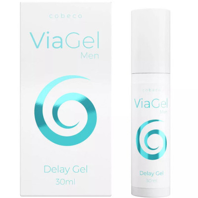 Delsimo gelis vyrams ViaGel 30 ml – vėsinantis, nelipnus