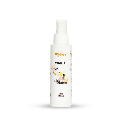 Lubrikantas su skoniu Vanilė MyLove 100 ml — Skonis Slydimo Jautrus