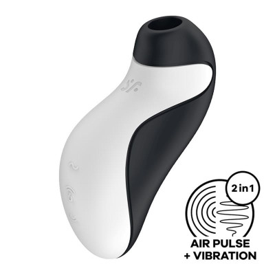 Orca – Dvigubas Air Pulse + Vibracijos Stimuliatorius (įkraunamas)