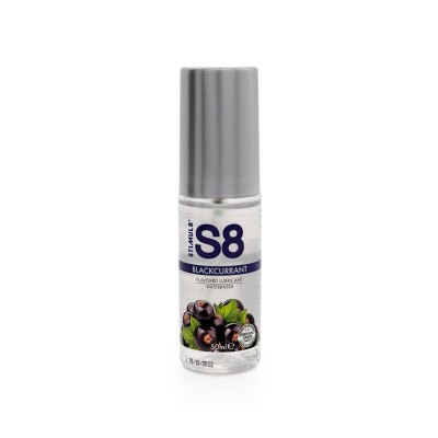 Skoninis vandens lubrikantas S8 50 ml – Juodieji serbentai