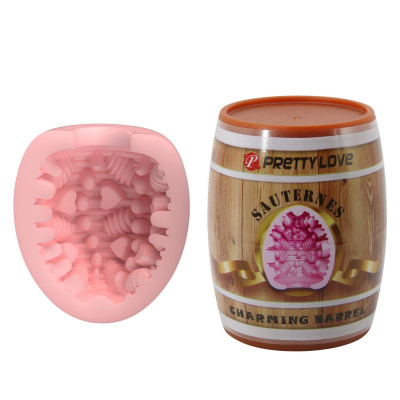 Masturbatorius Sauterne – kompaktiškas TPR/ABS, tekstūruotas