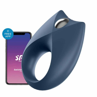 Satisfyer Royal One — penio žiedas su vibracija ir klitorio stimuliatoriumi