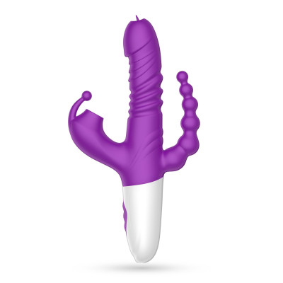 Vibratorius Wrangler – G taško, klitorio ir analinė stimuliacija (USB)