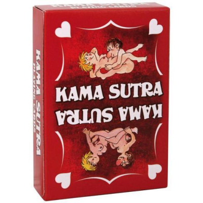 Erotinės kortos „Kamasutra“ – 54 pozų žaidimų rinkinys