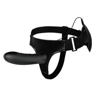Strap-on su vibracija Pretty Love Myron 18,3 cm – galingas ir patogus
