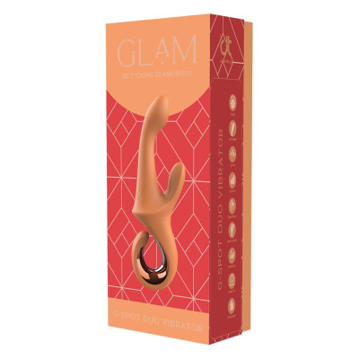 Duo vibratorius G-taškui Glam – 3 varikliai, klitorio stimuliatorius