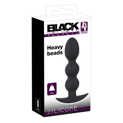 Analinis kaištis Black Velvets 145 g – sunkios granulės, silikonas PU