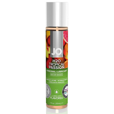 Lubrikantas System JO H2O Tropinis 30 ml – Skonio lubrikantas