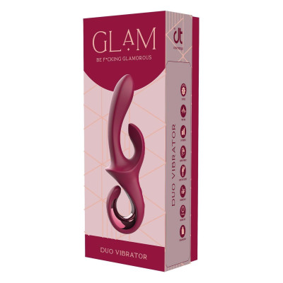 Duo vibratorius Glam – didesnė galvutė & klitorio stim.