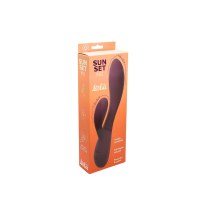 Vibratorius „Saulėlydis“ – įkraunamas G taško ir klitorio (20 cm)