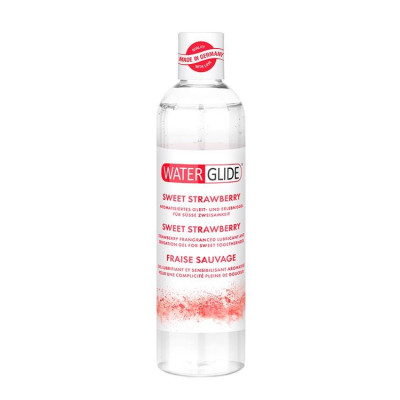 Lubrikantas Waterglide – vandens pagrindo, braškių, 300 ml