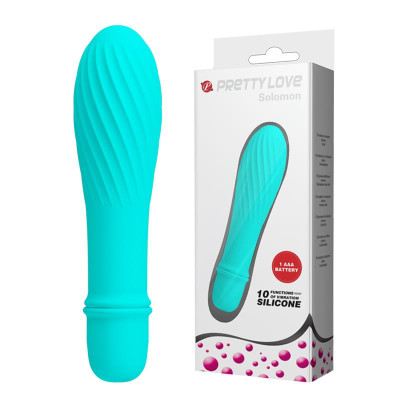 Mini vibratorius Solomon (10 rež.) — Pretty Love | Mini vibratoriai