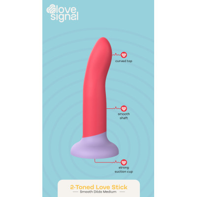 Realistinis silikoninis dildo „Meilės lazdelė“ (17 cm)