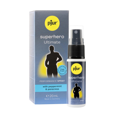 pjur superhero Ultimate uždelsinantis purškiklis vyrams, 20 ml