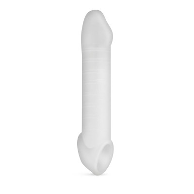 Penio mova Boners +5 cm, elastingas TPE, skaidrus — prailgintojas