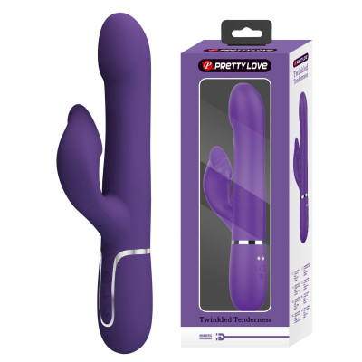 Vibratorius kiškučiukas Pretty Love Falin – 7 režimai, 4 funkcijos