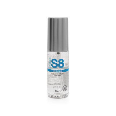 S8 Originalus vandens pagrindo lubrikantas 50 ml — švelnus ir saugus