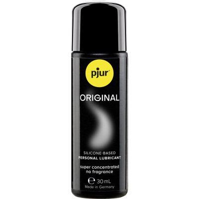 Silikoninis lubrikantas pjur Originalus 30 ml – lubrikantas išsiliejimui užkirsti kelią