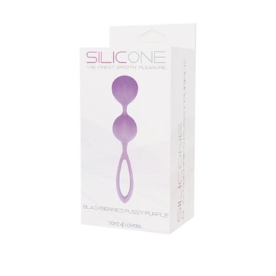 Silikoniniai makšties kamuoliukai (2 vnt.) – violetiniai | Toyz4lovers