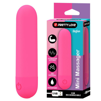 Mini vibruojanti kulka Stefan — 10 vibracijos funkcijų | Mini vibratoriai