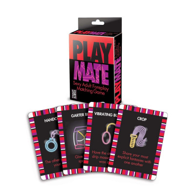 Kortų žaidimas Play Mate – erotinis atminties žaidimas poroms