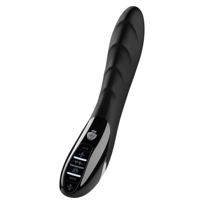E-stim vibratorius Sizzling Simon – du varikliai, elektrinė stimuliacija