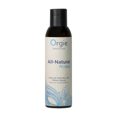 Vandens pagrindo lubrikantas (natūralus) 150 ml — švelnus, bekvapis