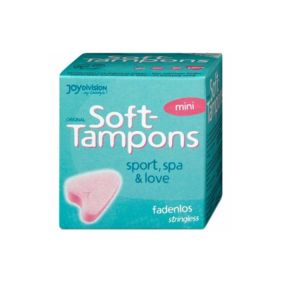 Tamponai minkšti Mini 3 vnt. – komfortas menstruacijoms